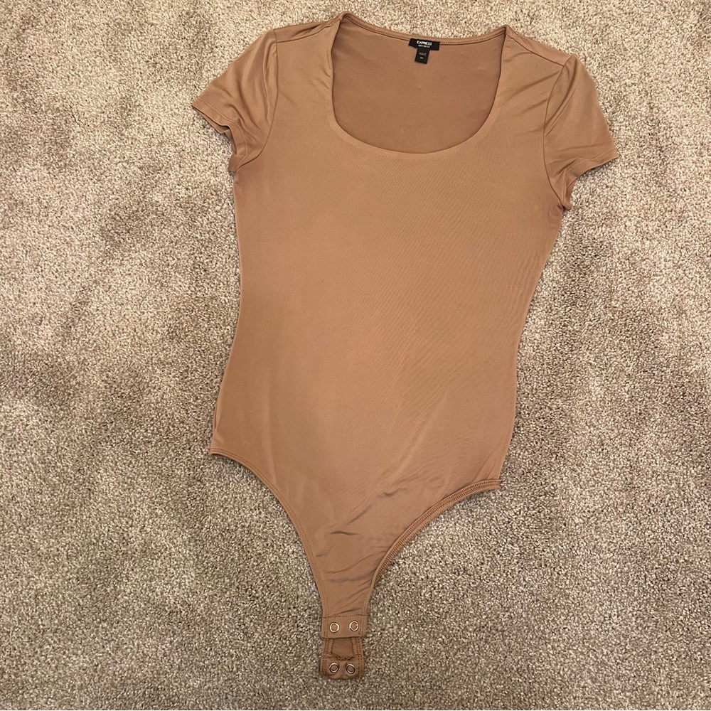 Express | Nude Bodysuit - XS